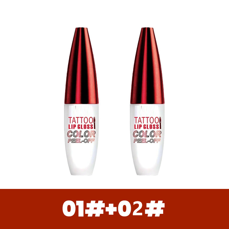 💋 50% DE DESCUENTO – Brillo labial removible resistente al agua | Larga duración, pigmentación intensa y cómodo de usar