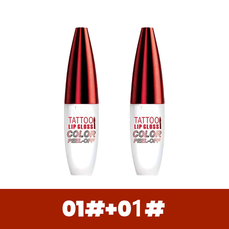 💋 50% DE DESCUENTO – Brillo labial removible resistente al agua | Larga duración, pigmentación intensa y cómodo de usar