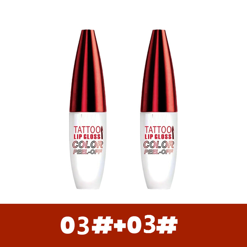 💋 50% DE DESCUENTO – Brillo labial removible resistente al agua | Larga duración, pigmentación intensa y cómodo de usar