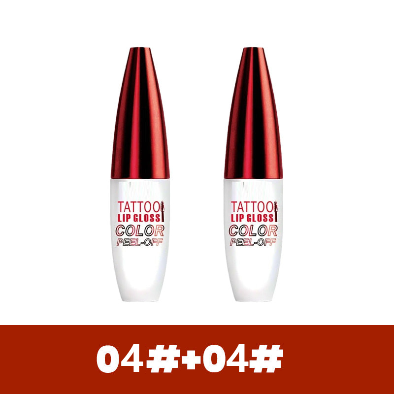 💋 50% DE DESCUENTO – Brillo labial removible resistente al agua | Larga duración, pigmentación intensa y cómodo de usar