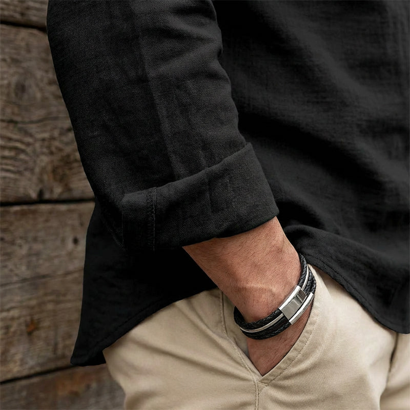 👕 Camisa Casual de Color Sólido para Hombre – Cuello Mao con Cordón Ajustable para un Estilo Único ✨👔