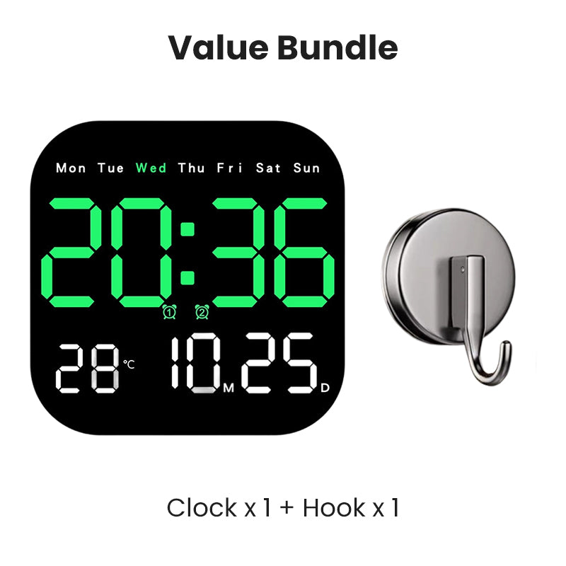 ⏰ Despertador Digital Multifuncional – Ideal para Hogar y Oficina, Preciso y Fácil de Usar ✨🏠💼