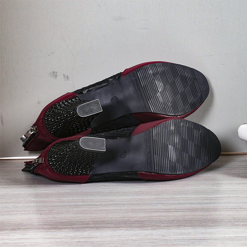 👠 Tacones Altos de Encaje Elegantes para Mujer – Estilo Sofisticado y Cómodo para el Verano 🌸✨