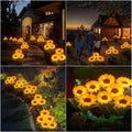 ☀️ Luces Solares Impermeables de Girasol – Pétalos Realistas, IP65 y Resplandor Automático de 8–12 Horas 🌻✨