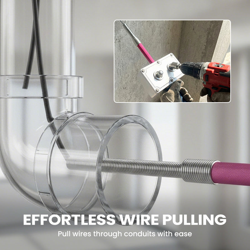 ⏰ ¡Oferta Limitada 50% OFF! ⚡ Herramienta Asistente de Tirado de Cables – Profesional para Electricistas, Rápido y Seguro 🔧💡