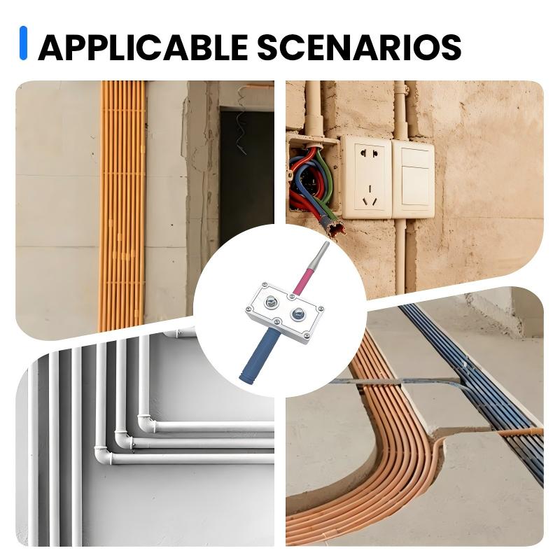 ⏰ ¡Oferta Limitada 50% OFF! ⚡ Herramienta Asistente de Tirado de Cables – Profesional para Electricistas, Rápido y Seguro 🔧💡