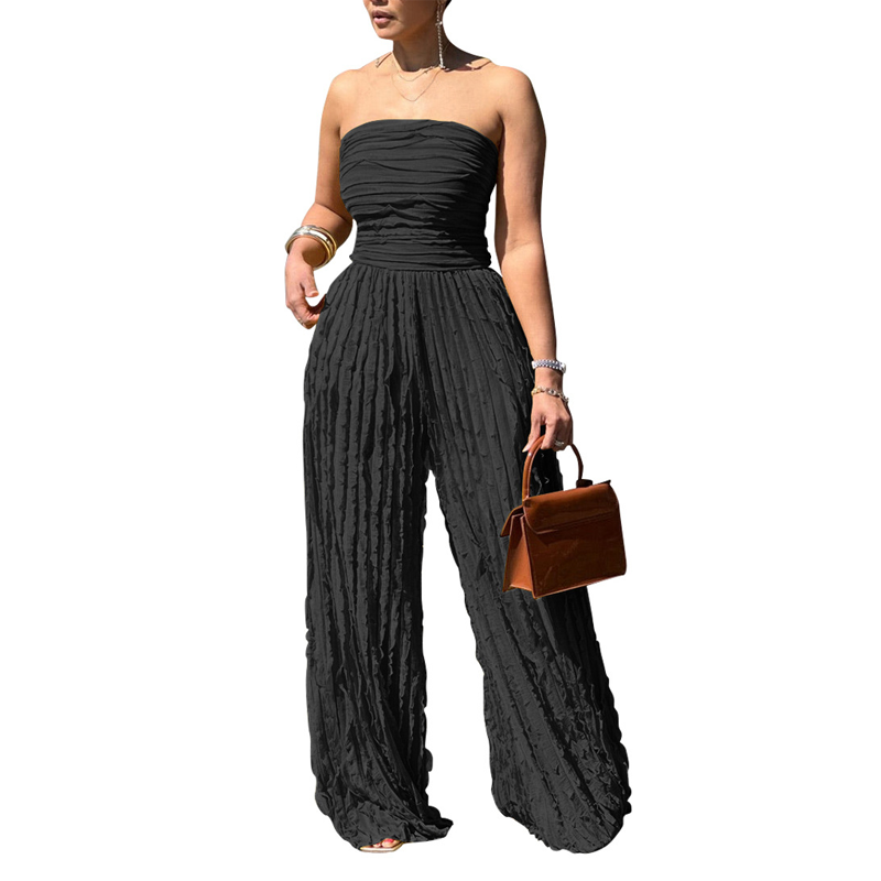👗 Jumpsuit Strapless para Mujer – Estilo Impactante que Roba Miradas en Cada Fiesta ✨🎉