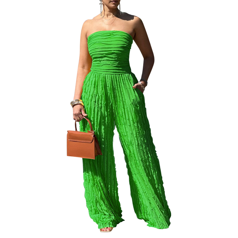👗 Jumpsuit Strapless para Mujer – Estilo Impactante que Roba Miradas en Cada Fiesta ✨🎉