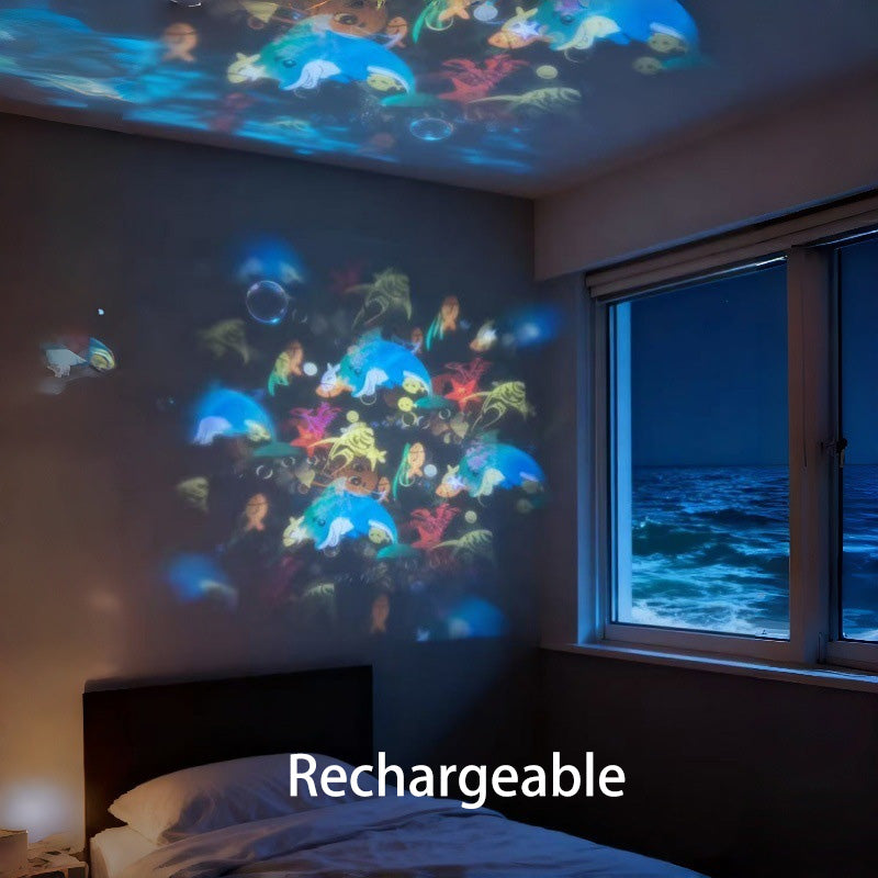 ⏰🔥 ¡50% DE DESCUENTO POR TIEMPO LIMITADO! ✨ Proyector LED Giratorio – Crea Ambientes Mágicos con Luz Dinámica 🌟🎇