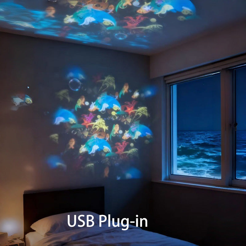 ⏰🔥 ¡50% DE DESCUENTO POR TIEMPO LIMITADO! ✨ Proyector LED Giratorio – Crea Ambientes Mágicos con Luz Dinámica 🌟🎇