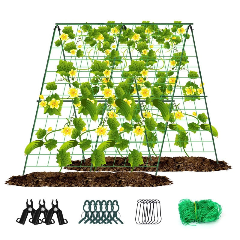 🌿 Espaldera  para Plantas Trepadoras – Soporte Resistente y Decorativo para Jardín y Hogar 🏡✨