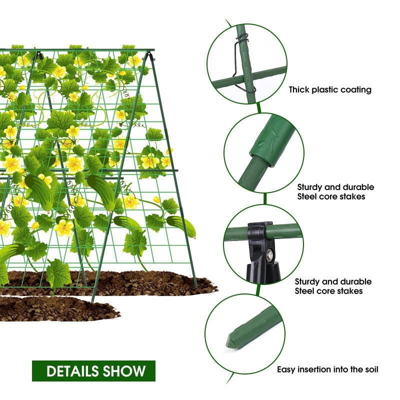 🌿 Espaldera  para Plantas Trepadoras – Soporte Resistente y Decorativo para Jardín y Hogar 🏡✨
