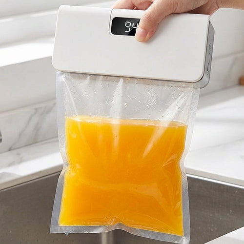 ⏰ ¡Oferta Limitada 50% OFF! 🥪 Máquina Selladora de Bolsas – Mantén tus Snacks y Alimentos Frescos Fácil y Rápido ✨🍿