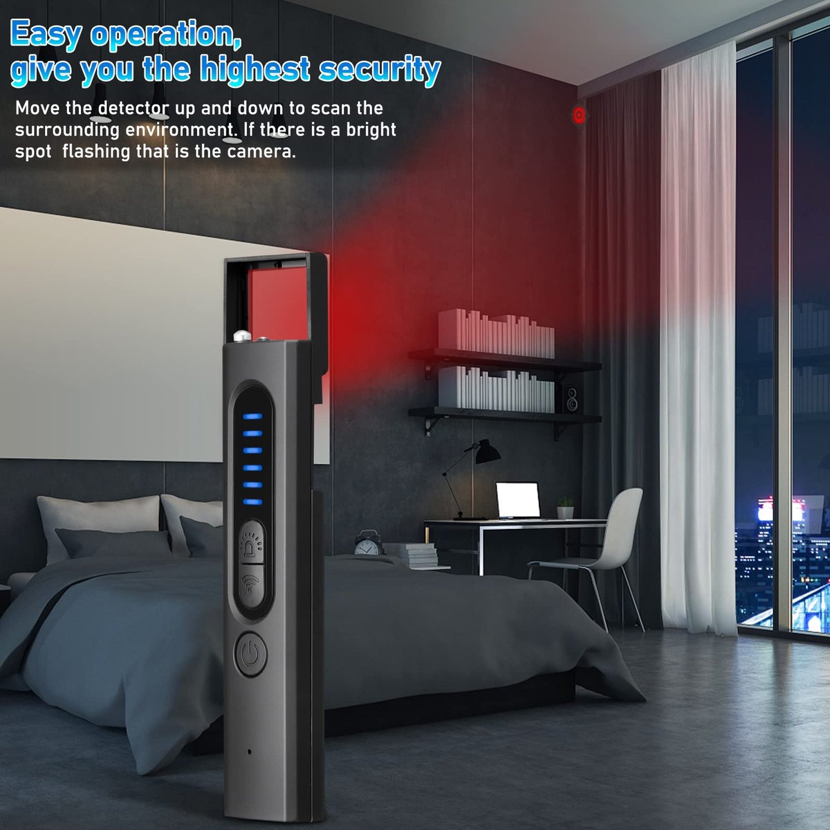 🛡️📡 ¡OFERTA 50% OFF! Detector de Cámaras Ocultas – Protege Tu Privacidad en Cualquier Lugar
