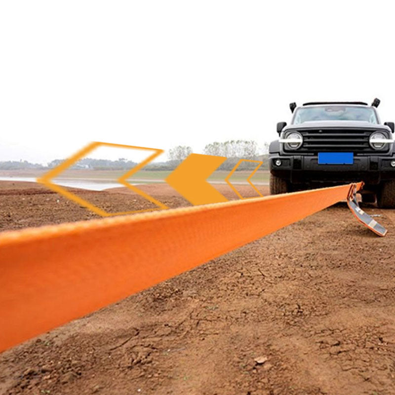 🚗 Correa de Remolque para Automóvil de 13 pies – Con Ganchos y Capacidad de 3 Toneladas 💪🔧