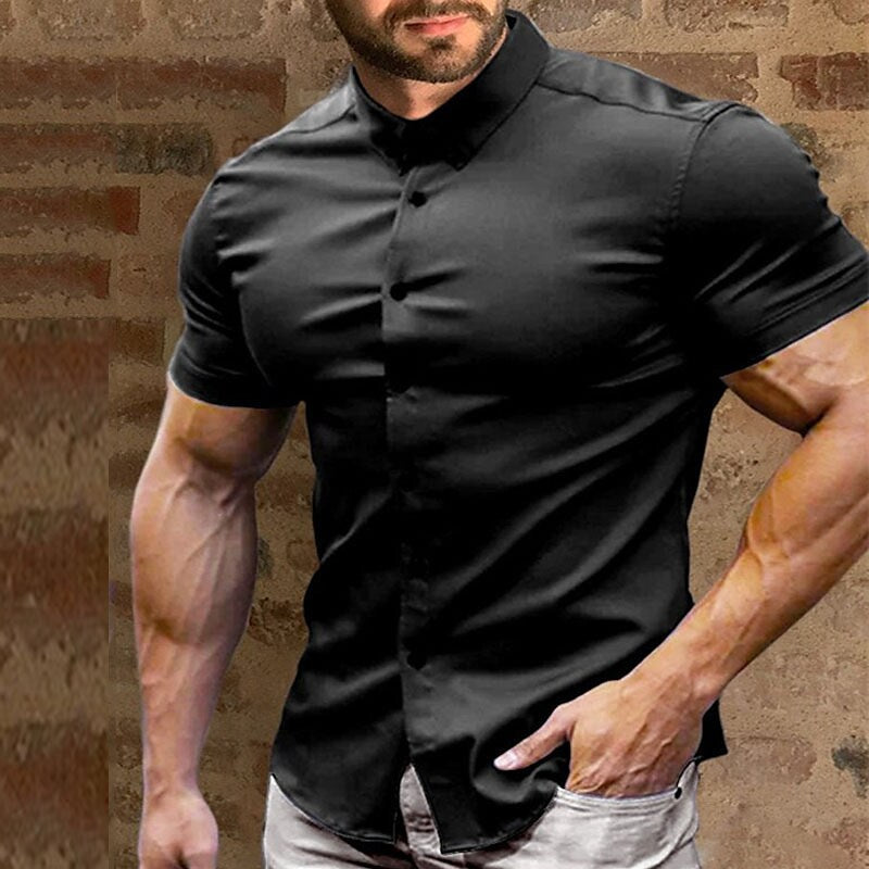 👔 Camisas de Botones para Hombre Pousbo® – Sin Planchado, Elegantes y Cómodas ✨💼