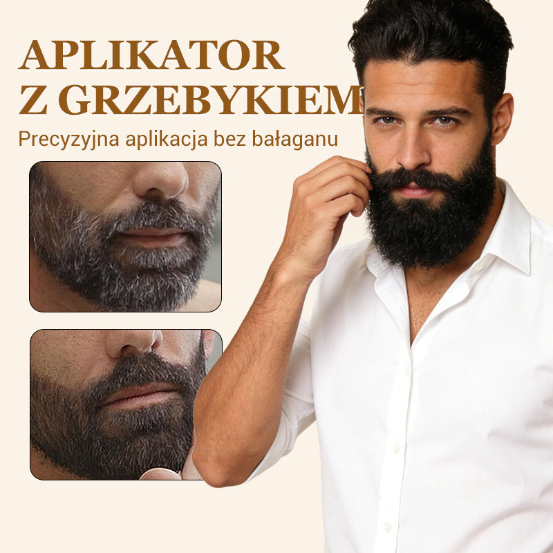 🧔 Barra Tinte para Barba de Hombre – Cobertura Instantánea de Canas ✨💈
