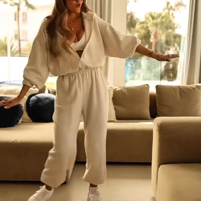 👩‍🦱 Jumpsuit Casual con Capucha para Dama – Comodidad y Estilo Moderno ✨💖