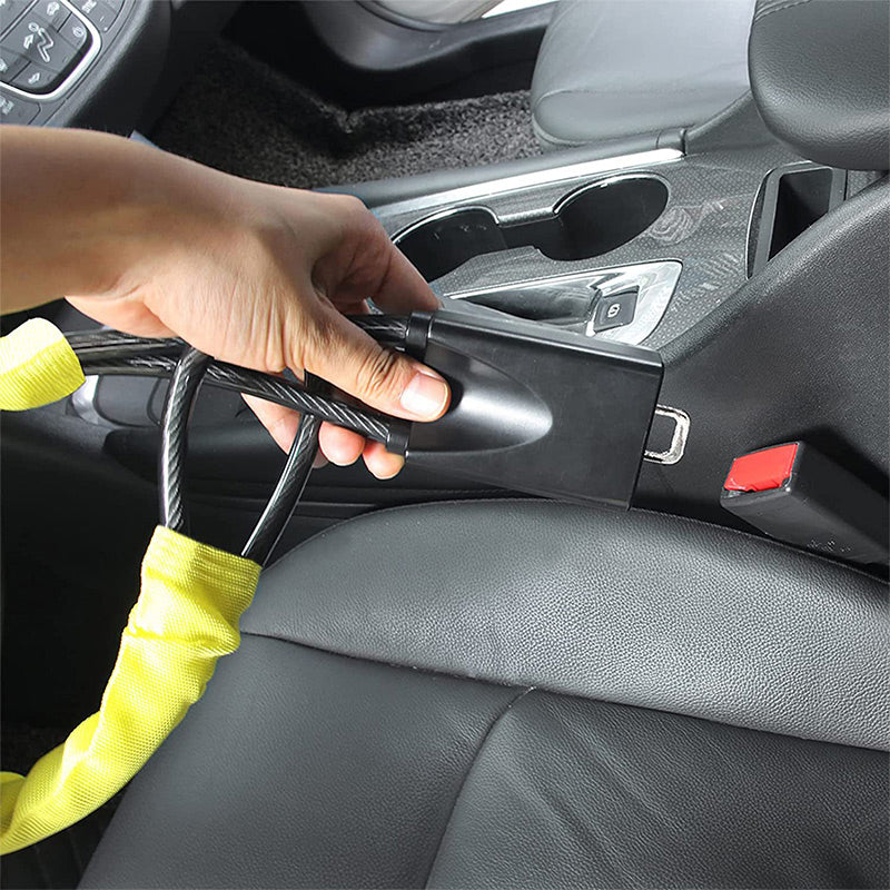 🛡️ Cuerda de Bloqueo para Volante de Coche – Seguridad Antirrobo y Protección Eficaz 🚗✨