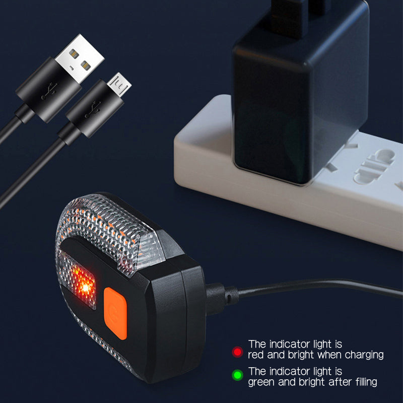 🚲 Luz de Giro Inalámbrica para Bicicleta con Control Remoto – Señalización Segura y Fácil de Usar 🔄✨