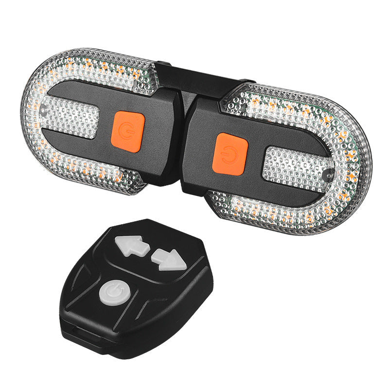 🚲 Luz de Giro Inalámbrica para Bicicleta con Control Remoto – Señalización Segura y Fácil de Usar 🔄✨