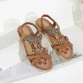 👡 Sandalias de Estilo Bohemio para Mujer – Comodidad y Elegancia con Toque Chic 🌸✨