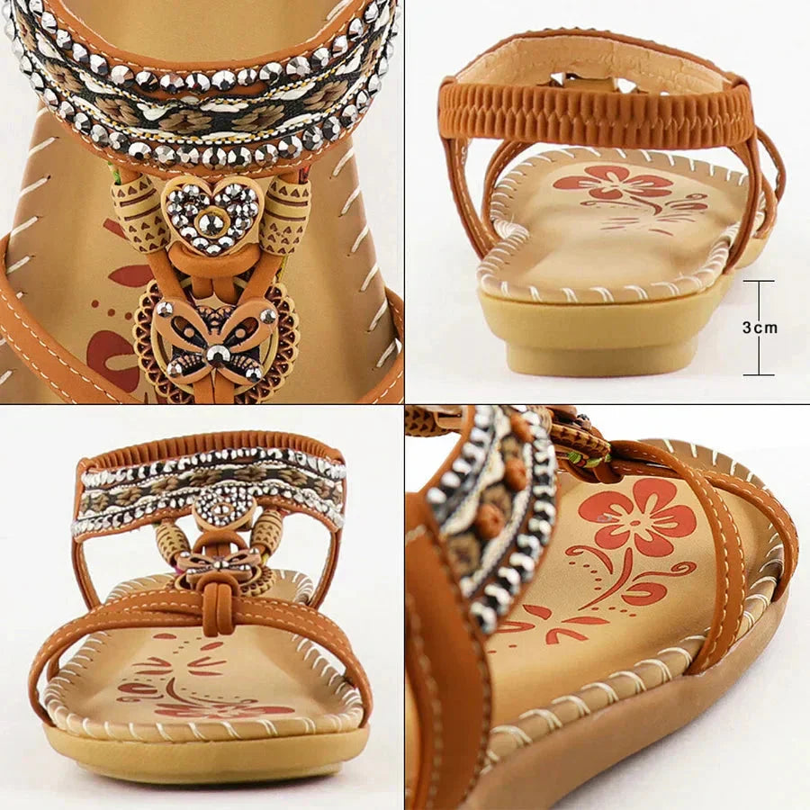 👡 Sandalias de Estilo Bohemio para Mujer – Comodidad y Elegancia con Toque Chic 🌸✨