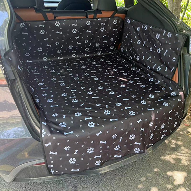 🐾 Alfombrilla Impermeable para Maletero de Coche – Protección Total para Mascotas con Parachoques 💦🚗