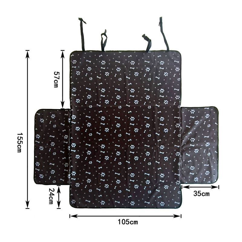 🐾 Alfombrilla Impermeable para Maletero de Coche – Protección Total para Mascotas con Parachoques 💦🚗