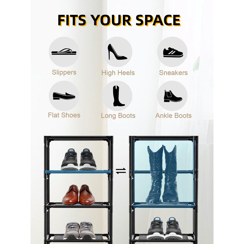 🔥🥿 ¡50% DE DESCUENTO! Zapatero Vertical que Ahorra Espacio – Organiza tu Hogar sin Esfuerzo 🏠✨