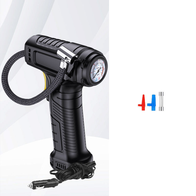 🚗 Compresor de Aire Portátil Inalámbrico – Pantalla Digital y Inflado Rápido para Autos, Bicicletas y Más ✨🔋