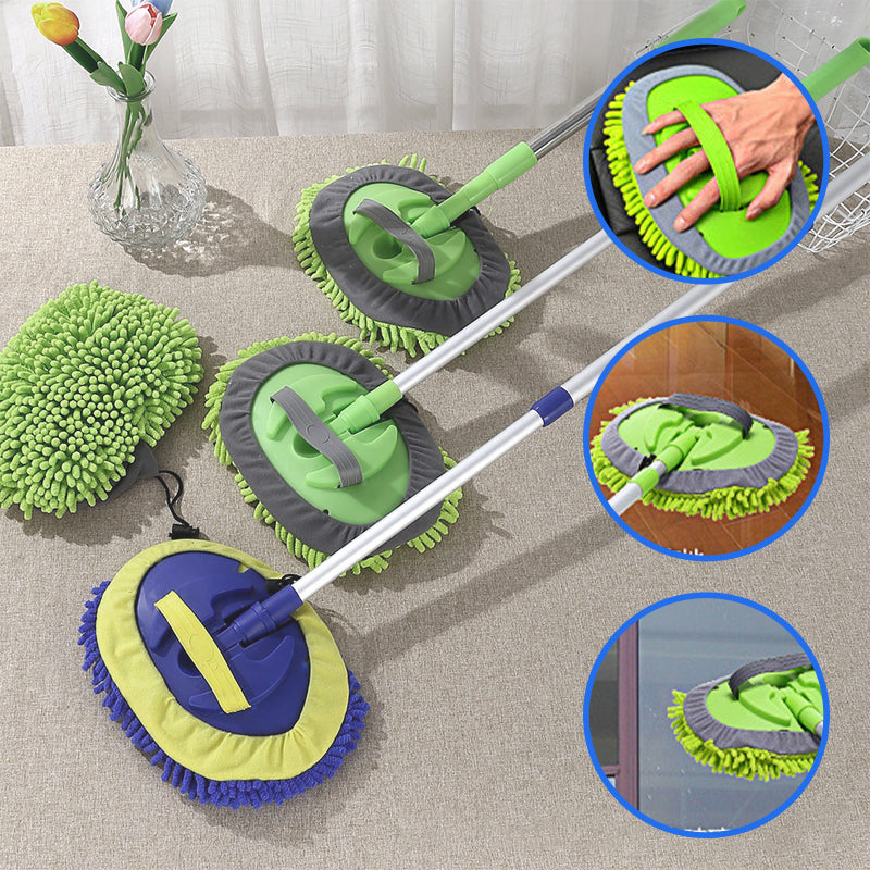 ⏰ ¡Oferta Limitada 50% OFF! 🧹 Fregona Telescópica de Aluminio – Limpieza Fácil y Cómoda para Todo el Hogar ✨🏠
