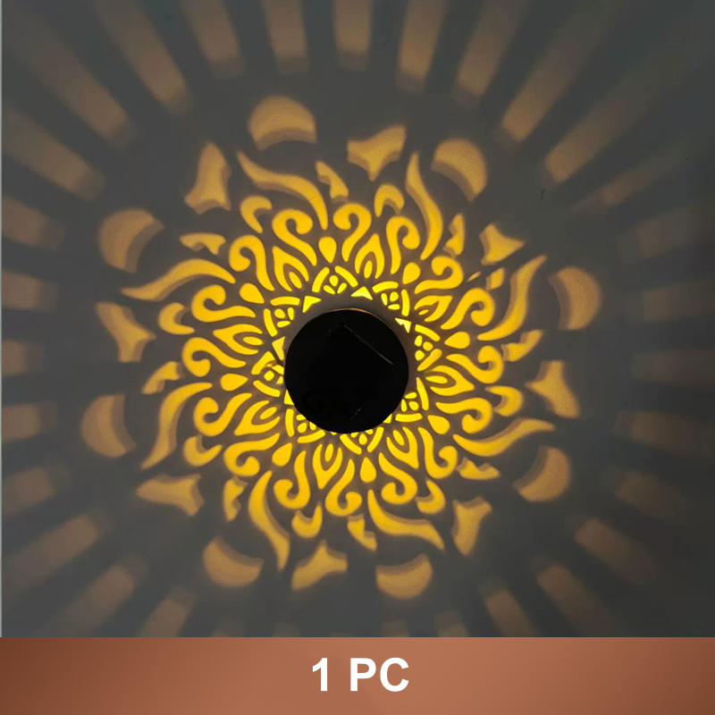 🌞✨ ¡OFERTA 50% OFF! Lámpara Solar Mandala – Decoración Mágica para Exterior
