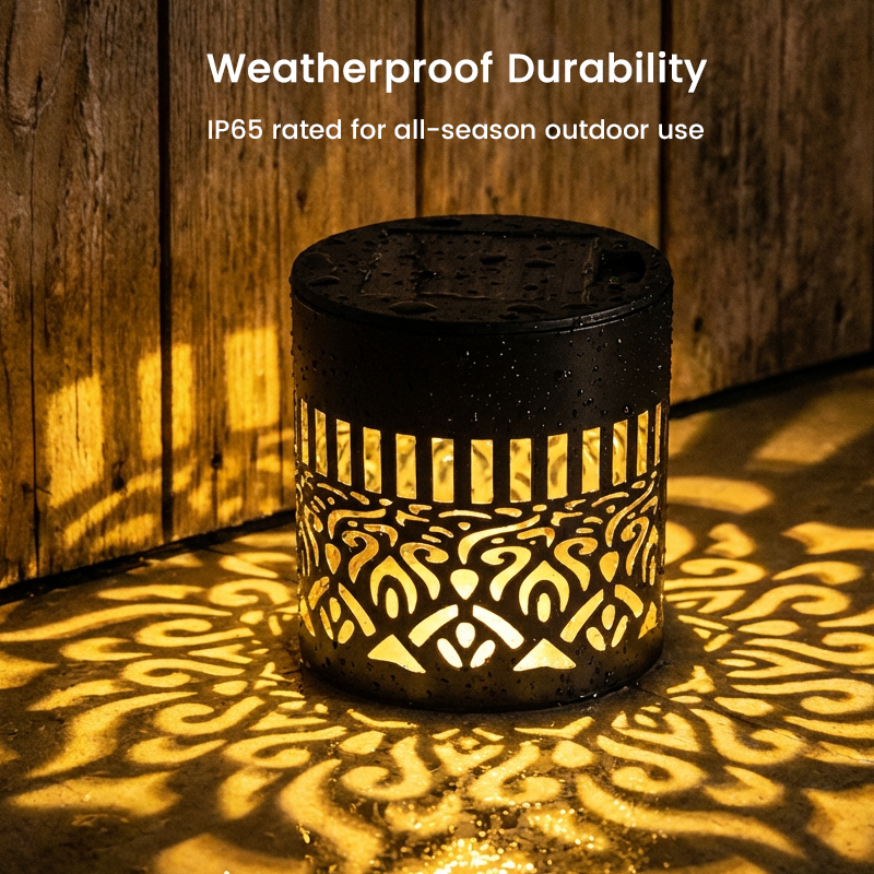 🌞✨ ¡OFERTA 50% OFF! Lámpara Solar Mandala – Decoración Mágica para Exterior