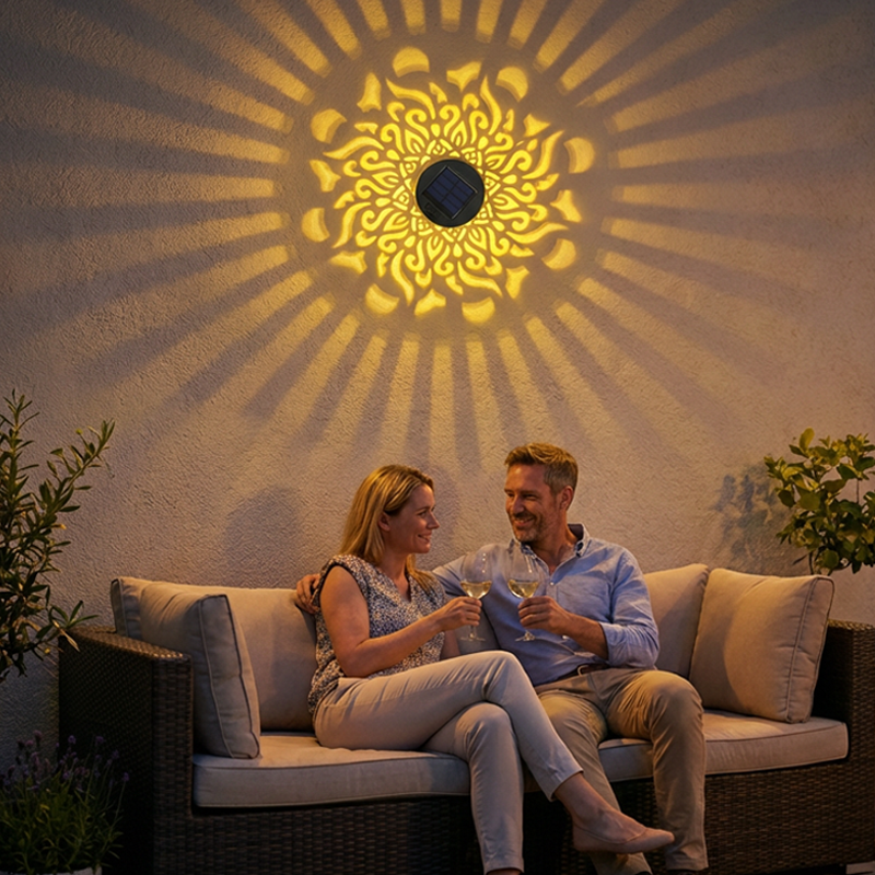 🌞✨ ¡OFERTA 50% OFF! Lámpara Solar Mandala – Decoración Mágica para Exterior