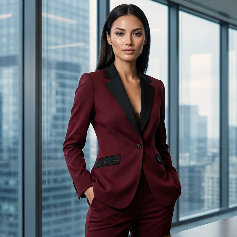 ⏰ ¡Oferta Limitada 50% OFF! 🧥👖 Conjunto de Traje Formal Moderno para Mujer – Chaqueta Elegante y Pantalón Recto, Estilo Sofisticado ✨💼💖