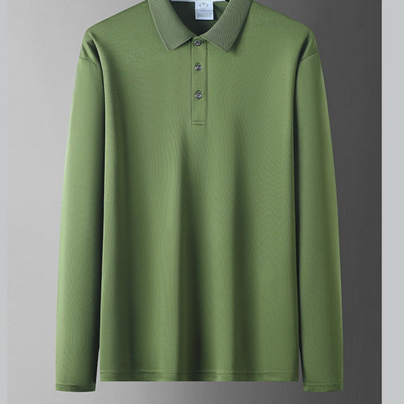 👔 Camisa de Vestir Casual para Hombre – Color Liso, Estilo Profesional y Cómodo ✨💼
