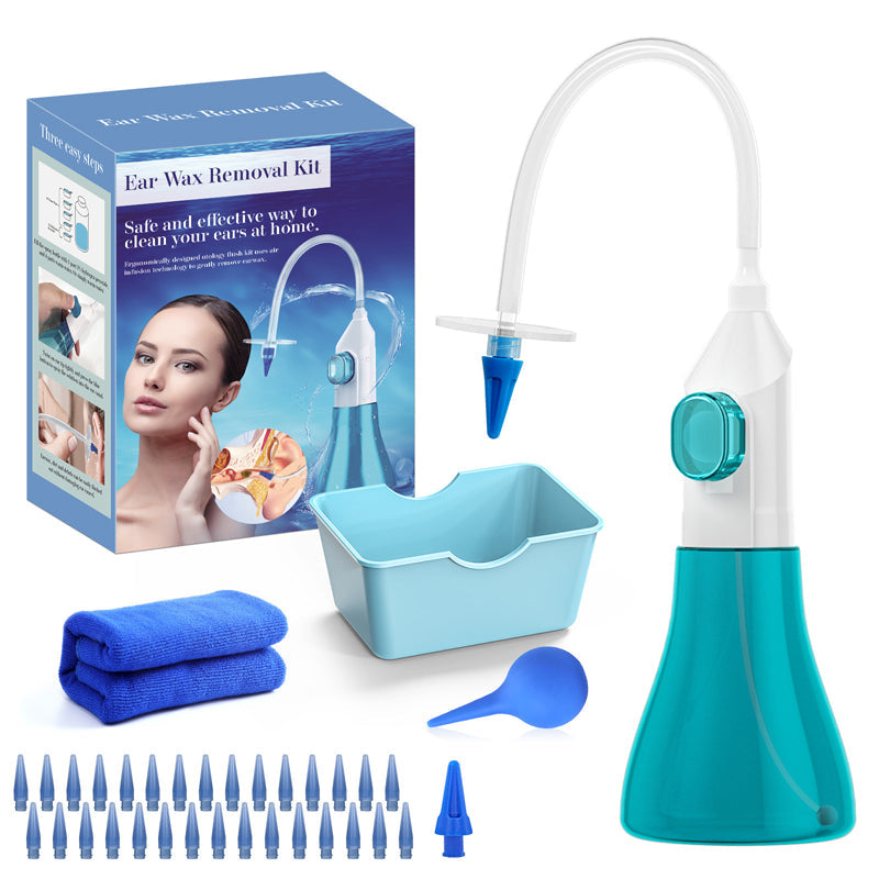 👂 Kit para Limpiar el Cerumen – Cuchara de Silicona Reutilizable, Segura, Suave y Eficaz para Oídos Higiénicos ✨🧼