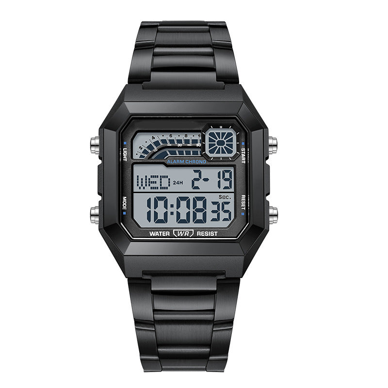 ⌚ Reloj Digital Cuadrado para Hombre – Pantalla Luminosa, Estilo Moderno y Funcionalidad Todo el Día ✨🌟
