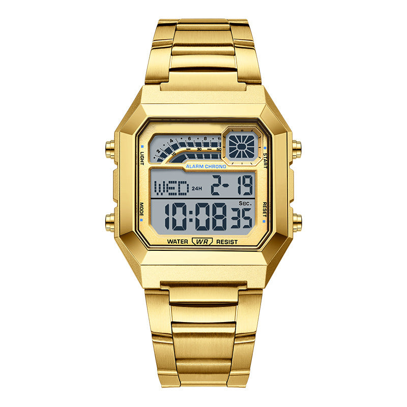 ⌚ Reloj Digital Cuadrado para Hombre – Pantalla Luminosa, Estilo Moderno y Funcionalidad Todo el Día ✨🌟
