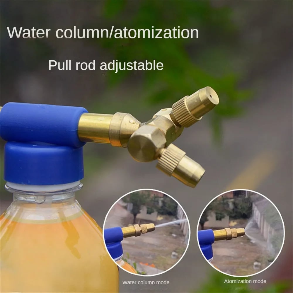 💦 Cabezal de Pulverización de Botella – Doble Boquilla de Tracción para Aplicación Precisa y Eficaz ✨🧴