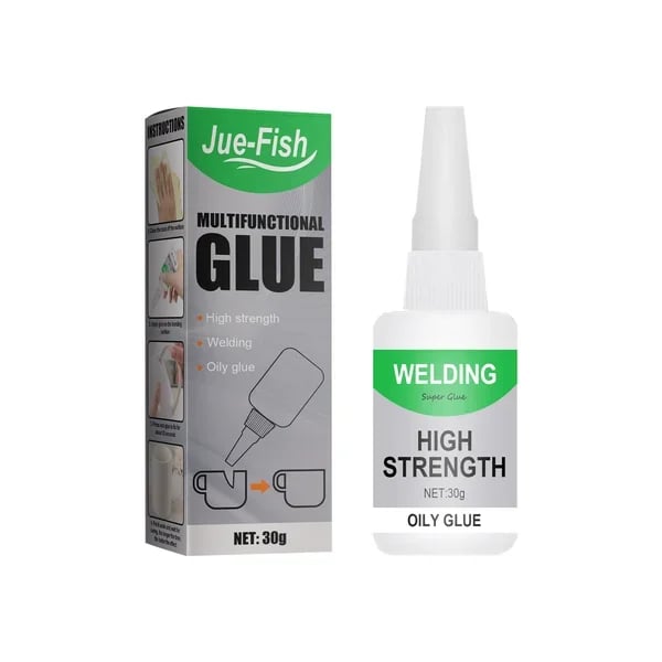 ⏰ ¡Oferta Limitada 50% OFF! ⚡ Pegamento Aceitoso de Alta Resistencia – Fuerte, Duradero y Perfecto para Reparaciones Rápidas 🔧✨🏠