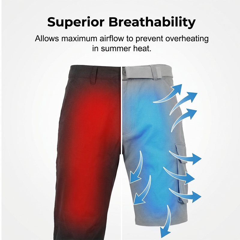 👖 Pantalones Cortos Cargo de Secado Rápido para Hombre – Incluye Cinturón, Comodidad y Estilo al Aire Libre ✨💥