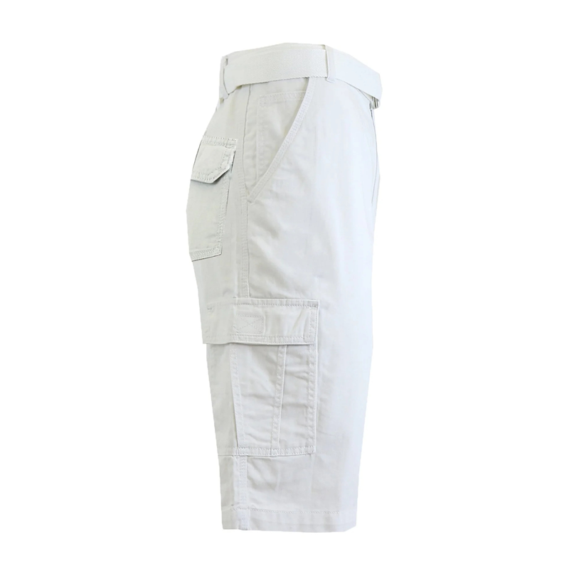 👖 Pantalones Cortos Cargo de Secado Rápido para Hombre – Incluye Cinturón, Comodidad y Estilo al Aire Libre ✨💥