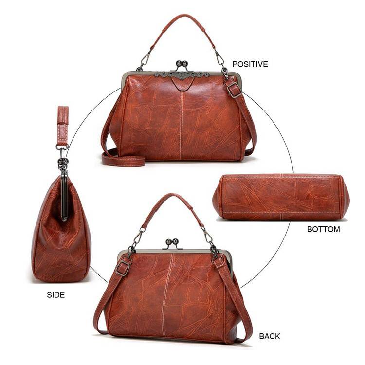 💖 Bolso Elegante para Mujer – Estilo Retro, Perfecto como Regalo Chic y Sofisticado ✨👜