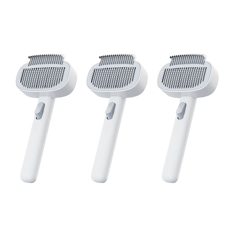 🐾 Kit de aseo para mascotas con botón de fácil liberación: aseo seguro, cómodo y sin complicaciones ✨🛁