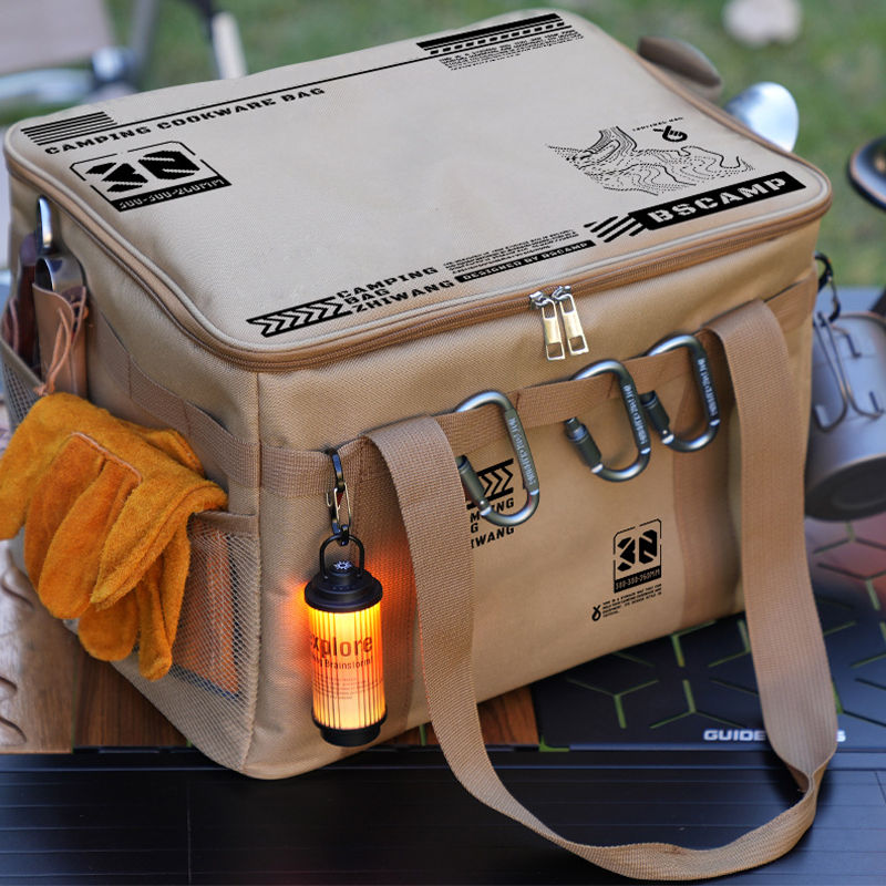 🎒 Bolsa de Almacenamiento Plegable de Gran Capacidad – Impermeable y Portátil, Ideal para Camping y Picnic ✨🏕️