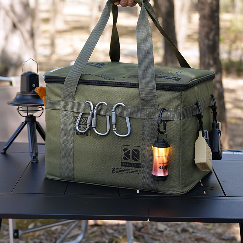 🎒 Bolsa de Almacenamiento Plegable de Gran Capacidad – Impermeable y Portátil, Ideal para Camping y Picnic ✨🏕️