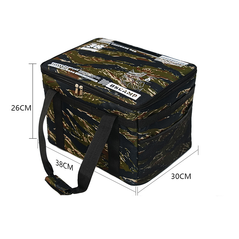 🎒 Bolsa de Almacenamiento Plegable de Gran Capacidad – Impermeable y Portátil, Ideal para Camping y Picnic ✨🏕️