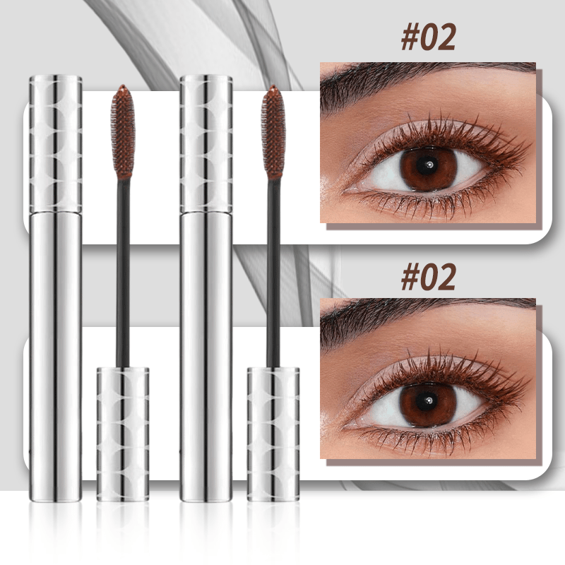 ⏰ ¡Oferta Limitada 50% OFF! 🎉 2 POR 1 – Duo de Máscara de Pestañas Tipo Tubing, Negro y Marrón, Volumen y Largo Intenso sin Manchas ✨👁️